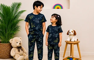 Trendy Dinosaur Graphic Kids CO-ORD Clothing Set